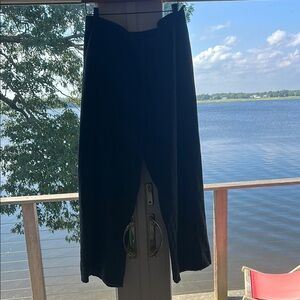 Eileen Fisher Midnight Wide Leg Pants